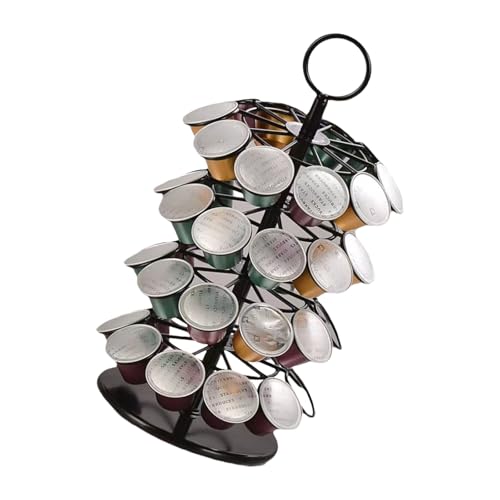 NPXUAMTJ Rotierende Kaffeeschoten Mit Runden Basis Lagerregal Mit Abnehmbaren Schichten Praktischer Küchentheke Organizer Kaffeeschotenhalter NPXUAMTJ Rotierende Kaffeeschoten Mit Runden Basis Lagerregal Mit Abnehmbaren Schichten Praktischer Küchentheke Organizer Kaffeeschotenhalter von NPXUAMTJ