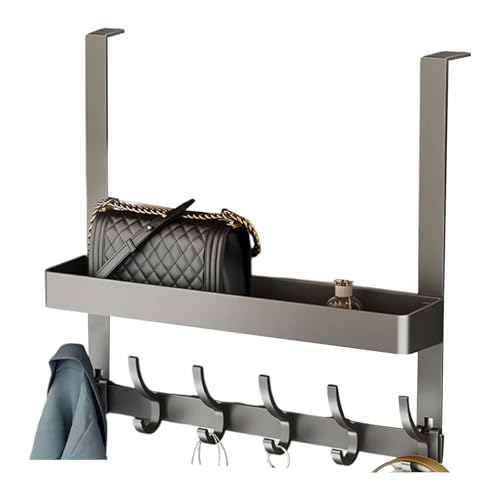 NPXUAMTJ Über Den Türhaken Hochleistungsbohrer Rostbeside Platzsparende Kleiderschrank Organisatoren Für Schlafzimmer Badezimmer Aufbewahrung Mehrzweck Türhaken Für Die Lagerung von NPXUAMTJ