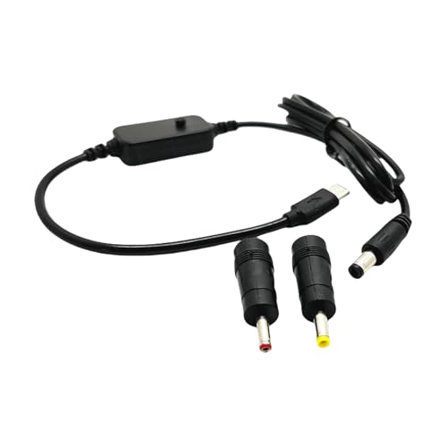 NPXUAMTJ USB C Bis 5 5x2 1 Mm 5 V 9 V 12 V 15V 20V Einstellbares Stromkabel Mit 2 Austauschbarem Adapter Für Networking Geräte NPXUAMTJ USB C Bis 5 5x2 1 Mm 5 V 9 V 12 V 15V 20V Einstellbares Stromkabel Mit 2 Austauschbarem Adapter Für Networking Geräte von NPXUAMTJ