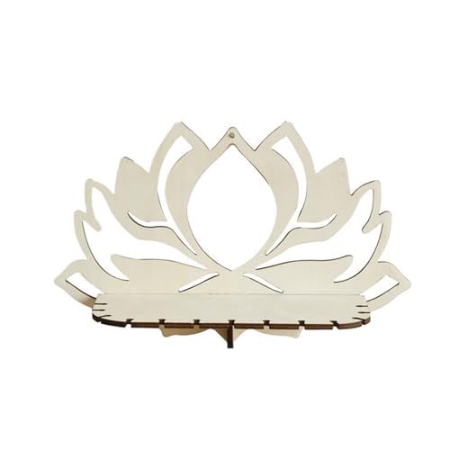 NPXUAMTJ Wandregal aus Holz, geschnitzte Blumen-Designs, Ständer, Charm-Blumen-Wandregal für ästhetische Raumdekoration und Aufbewahrung NPXUAMTJ Wandregal aus Holz, geschnitzte Blumen-Designs, Ständer, Charm-Blumen-Wandregal für ästhetische Raumdekoration und Aufbewahrung von NPXUAMTJ