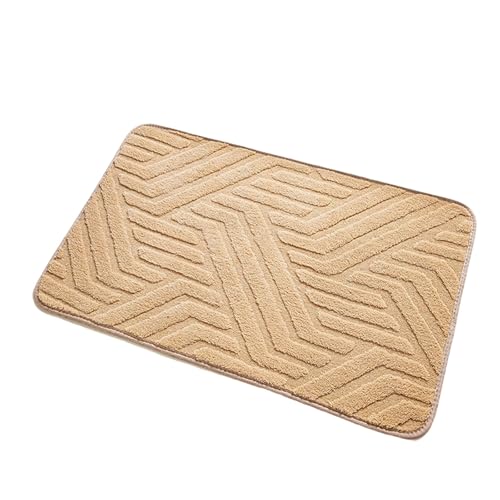 NPXUAMTJ Weave Bad Matte 40x60 cm Absorptes Polyester Dusch Teppich Nonslip Bad Floor Matte Leicht Zu Reinigen Dekorationen von NPXUAMTJ
