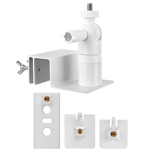 Outdoor Kamera Montagehalterung 360 Grad Rotation Einstellbarer Edelstahlrahmen Mit Klammer Für Solarsicherheitsgeräte Solarpanel Mount von NPXUAMTJ