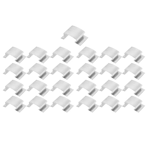 Packung 25/50 Edelstahl Gewächshäuser Glasclip 25mmx10 Mmx15mm Verglasung Reparaturclip Für Die Verstärkung Des Schleifels Gewächshäuser Glasur Ersatz Packung 25/50 Edelstahl Gewächshäuser Glasclip 25mmx10 Mmx15mm Verglasung Reparaturclip Für Die Verstärkung Des Schleifels Gewächshäuser Glasur Ersatz von NPXUAMTJ