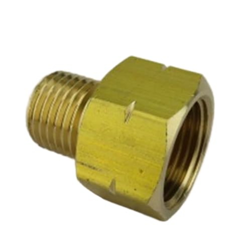 Praktische Kupfergasofenanschlüsse 3/8 Zoll 1/4 Zoll Linksfadenadapter Für Außengasgeräte Freien Außenkochen Gasgeräteadapter Praktische Kupfergasofenanschlüsse 3/8 Zoll 1/4 Zoll Linksfadenadapter Für Außengasgeräte Freien Außenkochen Gasgeräteadapter von NPXUAMTJ