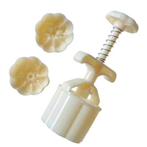 Professionelle Backformen Set 50g Kapazität Abs Robustes Easy Reinigungsdesign Für Mondkuchen Und Festival Dessert Machen Mehrere Muster Formen Set von NPXUAMTJ