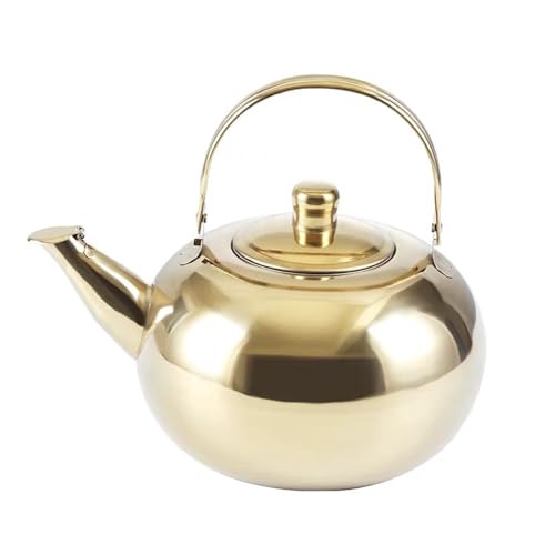 Runde Teas Töpfe Flecken Ohne Stahl Teekannen Mit Infuser Wasser Kochende Kessel Kurzspouts Über Kaffeegettel Gießen Runde Teas Töpfe Flecken Ohne Stahl Teekannen Mit Infuser Wasser Kochende Kessel Kurzspouts Über Kaffeegettel Gießen von NPXUAMTJ