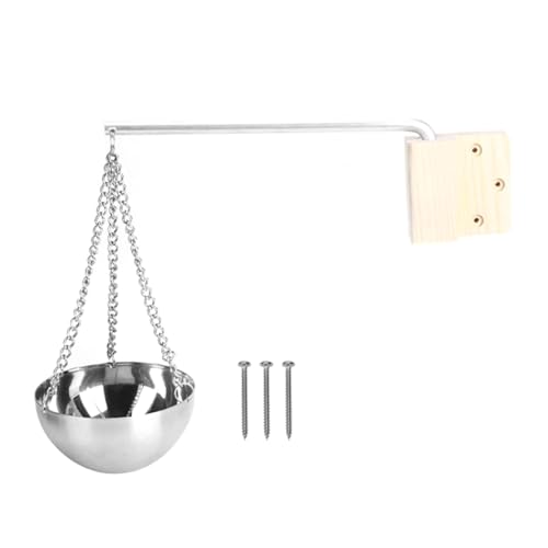Sauna Duftschale Mit Holzplatte Und Schraube Edelstahldüfte Öl Tasse Ätherische Ölduftduftstoffe Diffusorschale von NPXUAMTJ