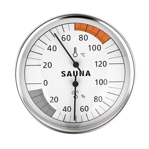 NPXUAMTJ Sauna Thermometer Hygrometer Hochtemperaturresistent Feuchtigkeitsmessgerät Für Raum Spas Legierungs Konstruktion Hochtemperaturthermometer NPXUAMTJ Sauna Thermometer Hygrometer Hochtemperaturresistent Feuchtigkeitsmessgerät Für Raum Spas Legierungs Konstruktion Hochtemperaturthermometer von NPXUAMTJ