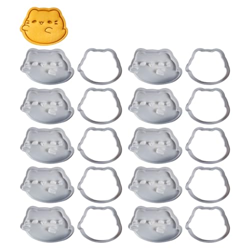Set Von 10 Japanischen Katzenform Keksform Halloween Keksen Backformen Hohe Temperaturen Resistente Kuchenformen Set Von 10 Japanischen Katzenform Keksform Halloween Keksen Backformen Hohe Temperaturen Resistente Kuchenformen von NPXUAMTJ