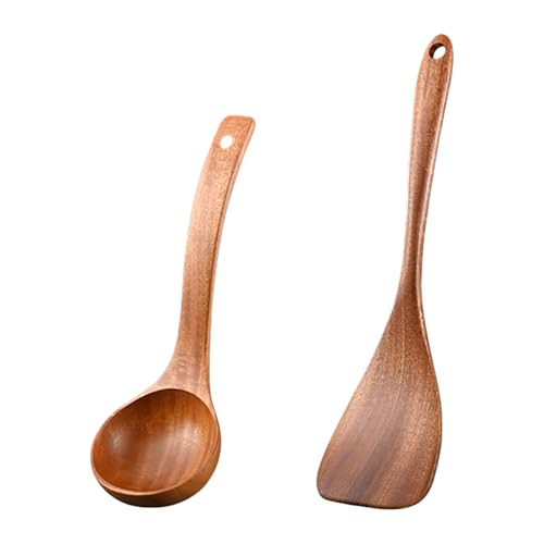 Set Von 2 Holzkochen Spateln Flacher Turner Mit Ergonomischem Für Kochgeschirr Für Die Verwendung Von Küchenkochen Geeignet Set Von 2 Holzkochen Spateln Flacher Turner Mit Ergonomischem Für Kochgeschirr Für Die Verwendung Von Küchenkochen Geeignet von NPXUAMTJ