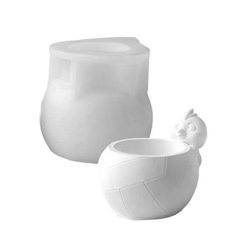 Silikonform Für Tierische Blumentöpfe Bastelzement Pflanzer Die Flexible Tierförmige Handwerksform Machen von NPXUAMTJ