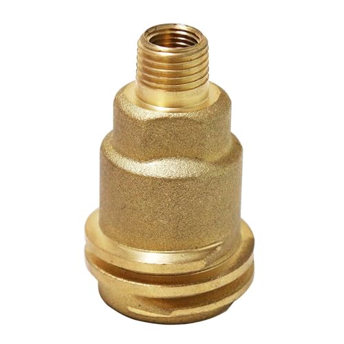 Solid Messing Propan Schlauchadapter 1/4 "männliche Gewindeumwandlungseinstellung Einfacher Installation Für Gasgrill Und Heizgeräte Zum Messingadapter von NPXUAMTJ