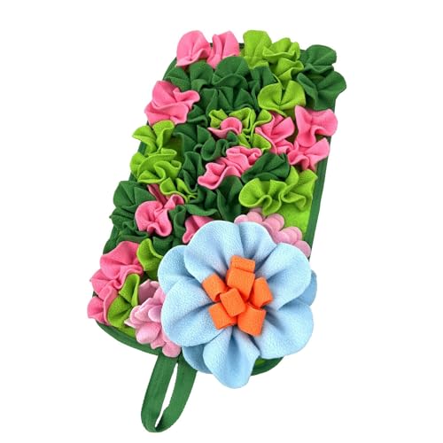 NPXUAMTJ Tieranreicherung Futterpolster Für Kaninchen Nagetiere Stimulierung Der Fütterungsaktivität Spielzeug Harmlose Polyester Stoffdekoration Dekorative Kleintier Fütterung Teppich von NPXUAMTJ