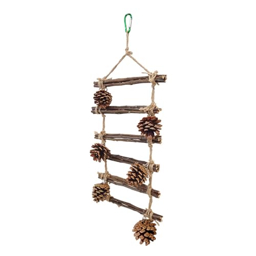 Tinecone Cage Toy Bird Barsch Ständer Leiter Kratzer Zweig Barch Für Papageien Shotes Spielzeugzweig Vogel Käfig Spielzeug von NPXUAMTJ