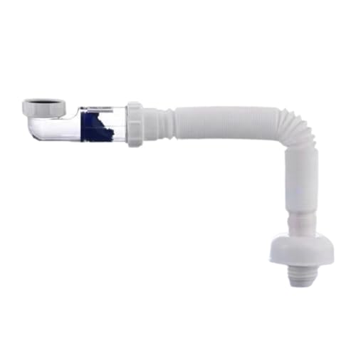 Waschbecken-Abfluss, Sanitär, flexibler Abflussschlauch, Universal, flexibles Waschbecken, Kanalrohr, Spüle, Deodorants, Entwässerungsschlauch, Badezimmer von NPXUAMTJ