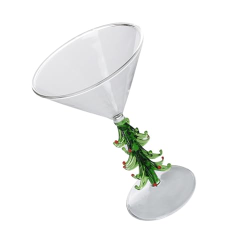 Weihnachtsbaum Cocktailglas Kreatives Martinis Getränkefest Getränkeglas Für Feiertagsfeiern von NPXUAMTJ
