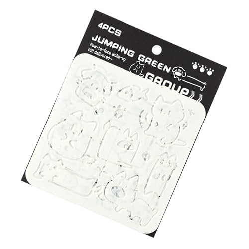 Wiederverwendbare Haustierschablone Für Handgefertigtes Poster Urlaubsthema Crafting Werkzeug Und Leicht Zu Reinigende Safe Round Edge Schablone Wiederverwendbare Haustierschablone Für Handgefertigtes Poster Urlaubsthema Crafting Werkzeug Und Leicht Zu Reinigende Safe Round Edge Schablone von NPXUAMTJ