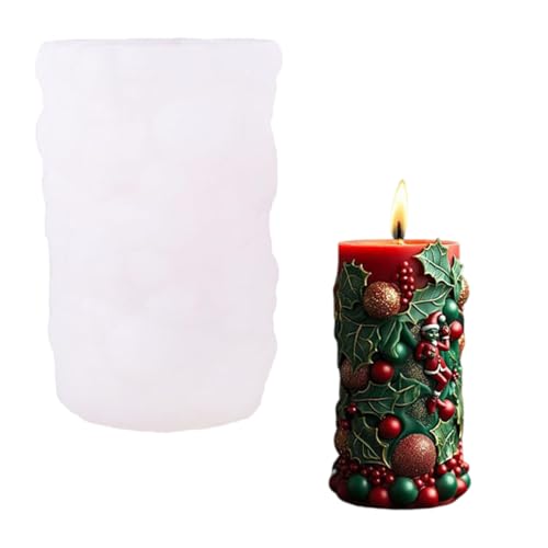 Zylinderform Weihnachtskerze Zylinderform Weihnachtskerze von NPXUAMTJ