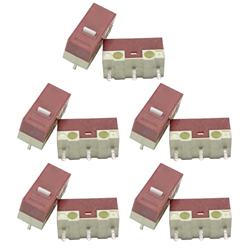 NPYQ 10 Stück Maus Momentary Push Button Endschalter 3 Pins 20 Millionen Für HUANO Stille Maus Mikroschalter NPYQ 10 Stück Maus Momentary Push Button Endschalter 3 Pins 20 Millionen Für HUANO Stille Maus Mikroschalter von NPYQ