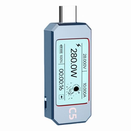 NPYQ Advanced USB C Power Metermeter Multimeter 3.1 Kompatibler DC48V Mit Schneller Geschwindigkeit Und Farbanzeige NPYQ Advanced USB C Power Metermeter Multimeter 3.1 Kompatibler DC48V Mit Schneller Geschwindigkeit Und Farbanzeige von NPYQ