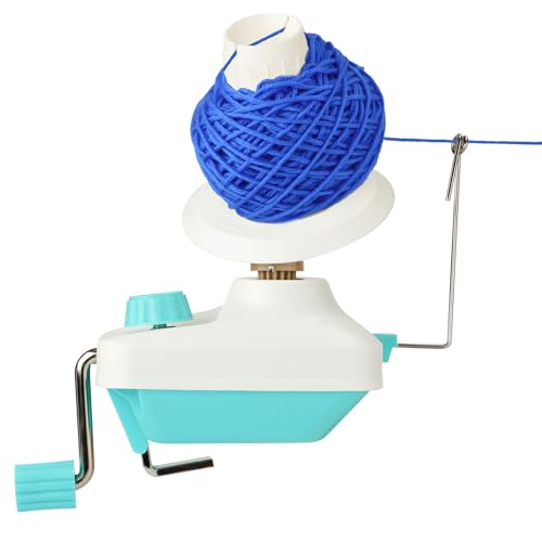Garnknäuelwickler, Manueller Garnwickler zum Häkeln Kunststoff Strickgarnrolle Nadelarbeit Wollwickler Handbetriebenes Werkzeug zum Aufwickeln von Garn zu Knäueln für Strickbegeisterte von NQEUEPN