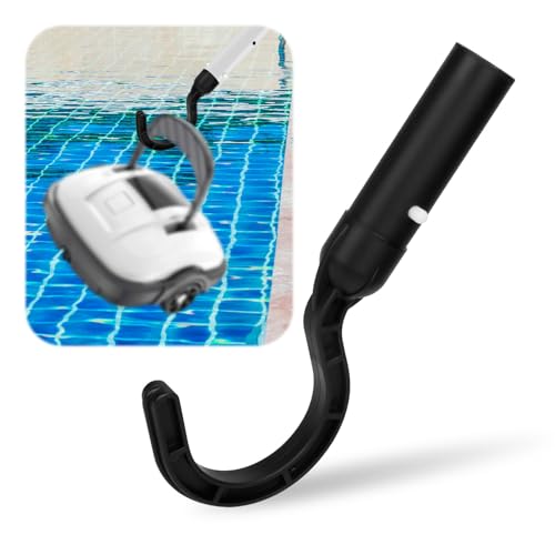 Haken für Alle Poolroboter, Zubehörhaken Poolhaken für Stangen Passend für Poolroboter-Staubsauger auch Kabellos Über dem Boden und Unter Wasser zur Befestigung an Teleskopstangen von NQEUEPN