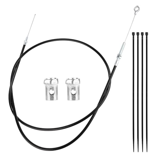 NQEUEPN 180,34cm Gokart-Gaszug-Kit, Universell Gokart-Bremszug mit Kabelenden Kompatibel mit Predator 212cc Motor GX160 GX200 196cc 8252-1390 Gokart-Beschleunigerteile von NQEUEPN
