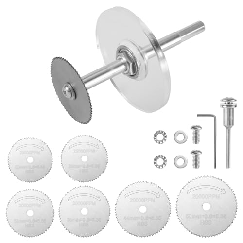 PVC Innenrohrschneider Werkzeug Set, Rohrinnenschneider für PVC Rohre mit 6 Sägeblättern Sechskantschaft und Einstellbarer Tiefenführung Sanitärwerkzeug Set von NQEUEPN