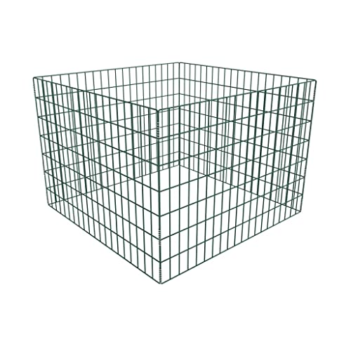 Artikelquadratischer Gartenkomposter 100 x 100 x 70 cm Rasen & Garten Gartenarbeit Kompostierung Komposter von NQJIBUE
