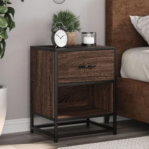 NQJIBUE Artikel-Bedside Cabinets 2 pcs Brown Oak 40x31x50cm Engineered Wood,Tablees,Nachttische NQJIBUE Artikel-Bedside Cabinets 2 pcs Brown Oak 40x31x50cm Engineered Wood,Tablees,Nachttische von NQJIBUE