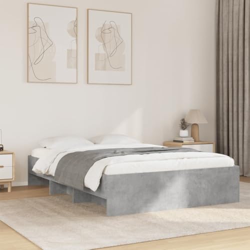 NQJIBUE Artikel-Bettgestell ohne Matratze Beton Grau 120x190cm Holzwerkstoff Betten & Zubehör Betten & Bettrahmen NQJIBUE Artikel-Bettgestell ohne Matratze Beton Grau 120x190cm Holzwerkstoff Betten & Zubehör Betten & Bettrahmen von NQJIBUE