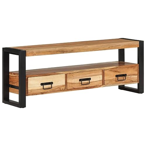 NQJIBUE Artikel-TV-Schrank 120x30x45 cm Massivholz Akazie, Unterhaltungszentren & TV-Ständer NQJIBUE Artikel-TV-Schrank 120x30x45 cm Massivholz Akazie, Unterhaltungszentren & TV-Ständer von NQJIBUE