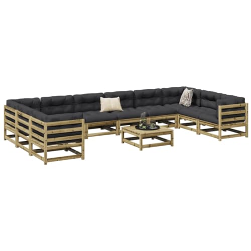 NQJIBUE Artikel: 11-teiliges Garten-Sofa-Set, imprägniertes Holz, Kiefernholz, Outdoor-Möbel-Sets NQJIBUE Artikel: 11-teiliges Garten-Sofa-Set, imprägniertes Holz, Kiefernholz, Outdoor-Möbel-Sets von NQJIBUE