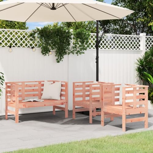 NQJIBUE Artikel: 3-teiliges Garten-Lounge-Set aus Massivholz, Douglas, Outdoor-Möbel-Sets NQJIBUE Artikel: 3-teiliges Garten-Lounge-Set aus Massivholz, Douglas, Outdoor-Möbel-Sets von NQJIBUE