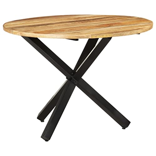 NQJIBUE Artikel: Esstisch, rund, 100 x 100 x 75 cm, Mangoholz, Tische, Küchen- und Esszimmertische NQJIBUE Artikel: Esstisch, rund, 100 x 100 x 75 cm, Mangoholz, Tische, Küchen- und Esszimmertische von NQJIBUE