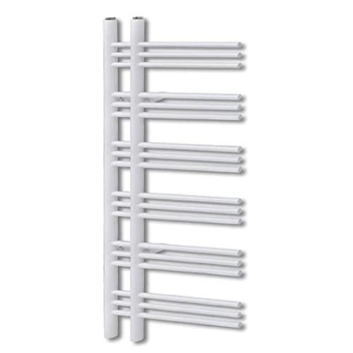 NQJIBUE Badheizkörper Zentralheizung Handtuchhalter E Form 600x1200mm von NQJIBUE