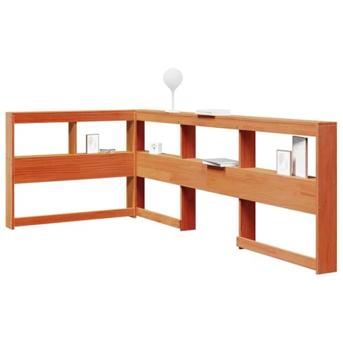 NQJIBUE Item-Bookcase Kopfteil L-Form Wachs Braun 90 cm Massivholz Kiefer Betten & Zubehör Kopfteile & Fußteile NQJIBUE Item-Bookcase Kopfteil L-Form Wachs Braun 90 cm Massivholz Kiefer Betten & Zubehör Kopfteile & Fußteile von NQJIBUE