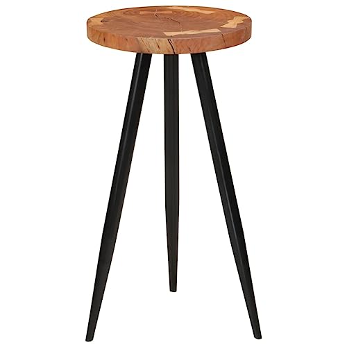 NQJIBUE Item-Log Bartisch 53x105 cm Massivholz Akazie Tische Küchen- & Esszimmertische von NQJIBUE