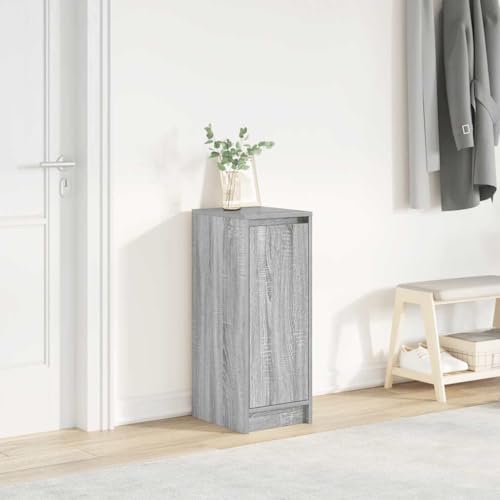 NQJIBUE Schuhschrank Grau Sonoma 29,5x34x76 cm Holzwerkstoff NQJIBUE Schuhschrank Grau Sonoma 29,5x34x76 cm Holzwerkstoff von NQJIBUE
