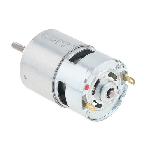 755 DC Motor 12V / 21V Grasschneidermotor Rasenmäher Ersetzt Motor For Unkrautschneider/Akku-Unkrautstecher Mit Langer Welle(21V) von NQWJFYXP