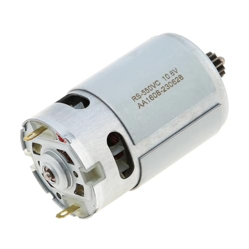RS550 Gleichstrommotor, 13 Zähne, 10,8 V, Mikrobürstenmotor, Passend For GSR10.8-2-LI / GSR10.8V / Bohrmaschine von NQWJFYXP
