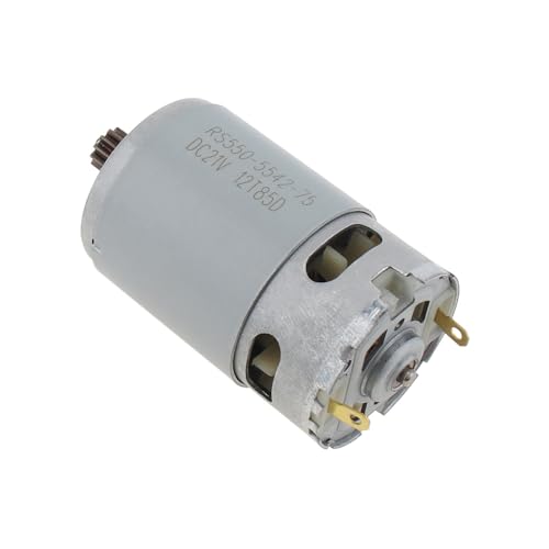 RS550 Gleichstrommotor, 21 V, 12 Zähne, 25.000 U/min, Mikromotor For Elektrische Bohrmaschine/Schraubendreher von NQWJFYXP