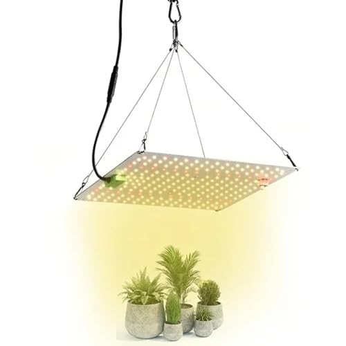 LED-Wachstumslicht Mit UV-IR-Wachstumslampe, Dimmbare Vollspektrum-Phytolampe Für Hydroponische Zimmerpflanzen, Die Gemüseblumen Säen,65W von NQYZZFD