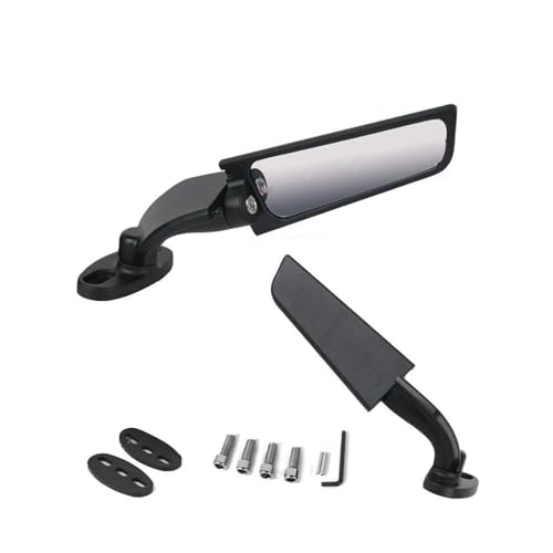 Motorrad-Rückspiegel Motorrad-Außenspiegel Verstellbar Drehbar Für S1000RR 2009–2018 Für YZF R1 R125 R15(S) von NRTNRFQW
