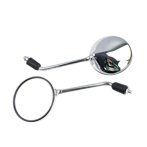 NRTNRFQW Motorrad-Rückspiegel Hornet 600 750 CB400X CB500 CB650F CB1000 Motorrad-Rückspiegel 8 10 Mm Universalspiegel(Silber) von NRTNRFQW