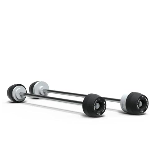NRTNRFQW Motorrad Schwinge Spulen Vorne Hinterrad Achse Gabel Crash Slider Für Ducati Multistrada V2 S V4S V4 Rally V4 S Sport(Front-Rear1) von NRTNRFQW