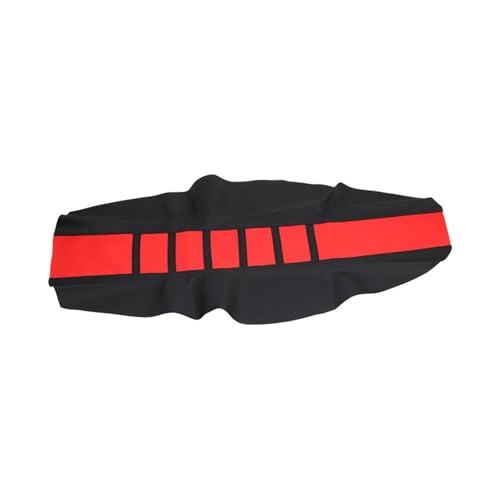 NRTNRFQW Motorradzubehör Pro Gerippter Gummigreifer-Sitzbezugschutz Aus Leder CRF250R CRF450R CRF 250 450 R CRF 250R 450R Sitzkissen(Red) von NRTNRFQW