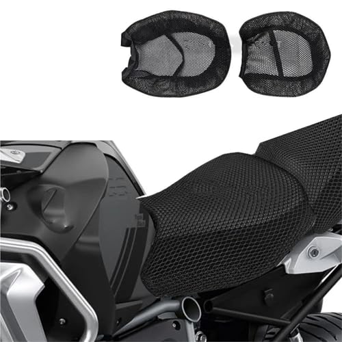 NRTNRFQW Nylon Stoff Motorrad Schutz Kissen Sitz Abdeckung R1200GS R 1200 GS ADV Abenteuer R1250GS R1250 GS Sitzkissen(R1250GS 2018-2021) von NRTNRFQW