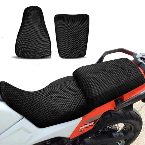 NRTNRFQW Soziusabdeckung 3D Mesh Net Sunproof Protector Motorrad Für Suzuki V-Strom 1050 VSTROM1050 XT DL1050 DL1050XT Sitzkissen von NRTNRFQW