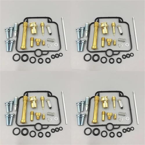 NRTNRFQW Vergaser Carb Reparatur Rebuild Kit Für Suzuki GSF1200 Für Bandit GV75A 1996-2000 GSX-R750 GSX-R1100 GSXR GSX-R 750(4 Set) von NRTNRFQW